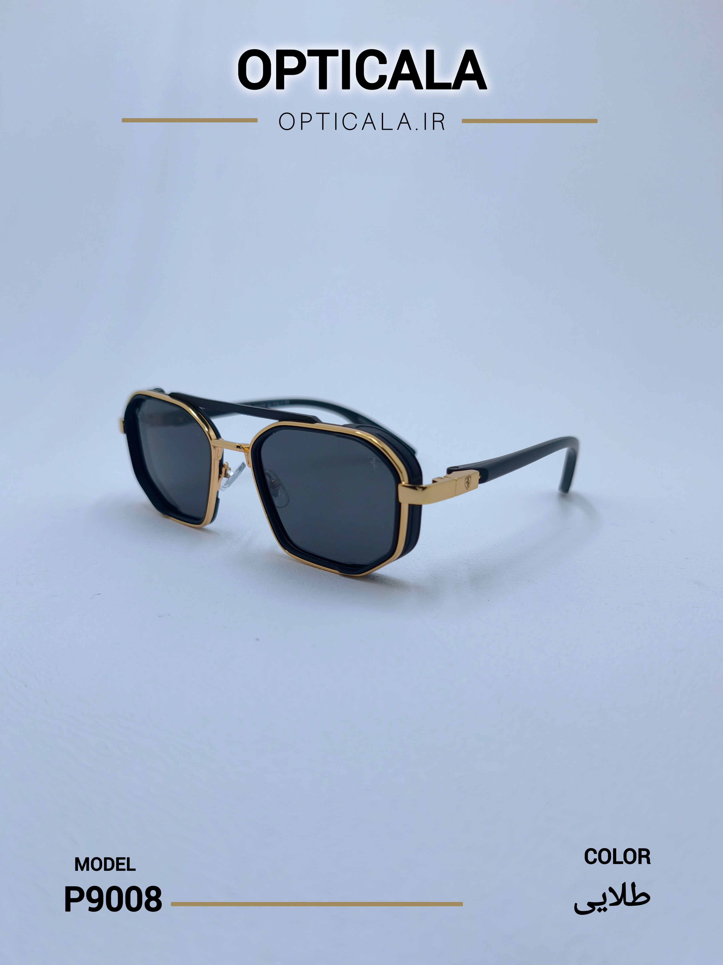 عینک آفتابی طرح Ray-Ban_ferrari کد P9008
